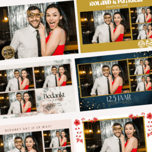 Photobooth foto design opties Boothbaas.nl Zwolle